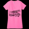 Ladies' Jersey Short-Sleeve Deep V-Neck T-Shirt Thumbnail