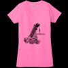 Ladies' Jersey Short-Sleeve Deep V-Neck T-Shirt Thumbnail