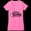 Ladies' Jersey Short-Sleeve Deep V-Neck T-Shirt Thumbnail