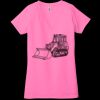 Ladies' Jersey Short-Sleeve Deep V-Neck T-Shirt Thumbnail