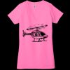Ladies' Jersey Short-Sleeve Deep V-Neck T-Shirt Thumbnail