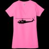 Ladies' Jersey Short-Sleeve Deep V-Neck T-Shirt Thumbnail