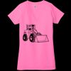 Ladies' Jersey Short-Sleeve Deep V-Neck T-Shirt Thumbnail