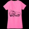 Ladies' Jersey Short-Sleeve Deep V-Neck T-Shirt Thumbnail