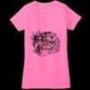 Ladies' Jersey Short-Sleeve Deep V-Neck T-Shirt Thumbnail