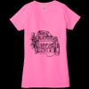 Ladies' Jersey Short-Sleeve Deep V-Neck T-Shirt Thumbnail