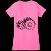 Ladies' Jersey Short-Sleeve Deep V-Neck T-Shirt Thumbnail