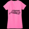Ladies' Jersey Short-Sleeve Deep V-Neck T-Shirt Thumbnail