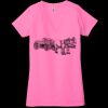 Ladies' Jersey Short-Sleeve Deep V-Neck T-Shirt Thumbnail