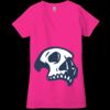 Ladies' Jersey Short-Sleeve Deep V-Neck T-Shirt Thumbnail