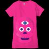 Ladies' Jersey Short-Sleeve Deep V-Neck T-Shirt Thumbnail