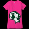 Ladies' Jersey Short-Sleeve Deep V-Neck T-Shirt Thumbnail