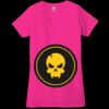 Ladies' Jersey Short-Sleeve Deep V-Neck T-Shirt Thumbnail