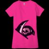 Ladies' Jersey Short-Sleeve Deep V-Neck T-Shirt Thumbnail