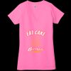 Ladies' Jersey Short-Sleeve Deep V-Neck T-Shirt Thumbnail