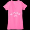 Ladies' Jersey Short-Sleeve Deep V-Neck T-Shirt Thumbnail