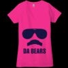 Ladies' Jersey Short-Sleeve Deep V-Neck T-Shirt Thumbnail