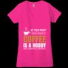 Ladies' Jersey Short-Sleeve Deep V-Neck T-Shirt Thumbnail