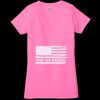 Ladies' Jersey Short-Sleeve Deep V-Neck T-Shirt Thumbnail