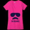 Ladies' Jersey Short-Sleeve Deep V-Neck T-Shirt Thumbnail