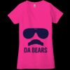 Ladies' Jersey Short-Sleeve Deep V-Neck T-Shirt Thumbnail