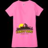 Ladies' Jersey Short-Sleeve Deep V-Neck T-Shirt Thumbnail