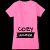 Ladies' Jersey Short-Sleeve Deep V-Neck T-Shirt Thumbnail