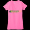Ladies' Jersey Short-Sleeve Deep V-Neck T-Shirt Thumbnail