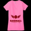 Ladies' Jersey Short-Sleeve Deep V-Neck T-Shirt Thumbnail