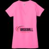 Ladies' Jersey Short-Sleeve Deep V-Neck T-Shirt Thumbnail