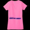 Ladies' Jersey Short-Sleeve Deep V-Neck T-Shirt Thumbnail