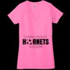 Ladies' Jersey Short-Sleeve Deep V-Neck T-Shirt Thumbnail