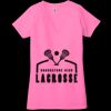 Ladies' Jersey Short-Sleeve Deep V-Neck T-Shirt Thumbnail