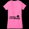 Ladies' Jersey Short-Sleeve Deep V-Neck T-Shirt Thumbnail