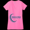 Ladies' Jersey Short-Sleeve Deep V-Neck T-Shirt Thumbnail