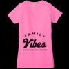 Ladies' Jersey Short-Sleeve Deep V-Neck T-Shirt Thumbnail