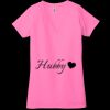 Ladies' Jersey Short-Sleeve Deep V-Neck T-Shirt Thumbnail